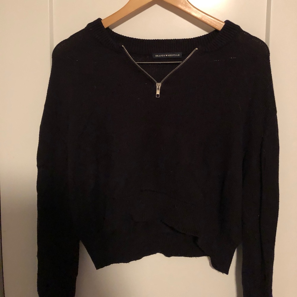 Brandy Melville quarter zip
